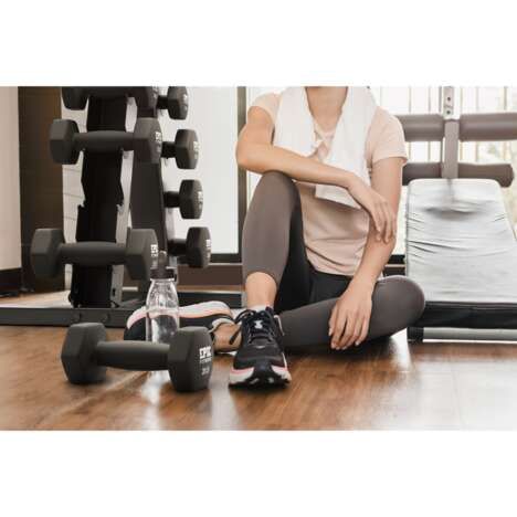 Neoprene-Covered Workout Weights