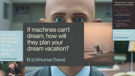 Human Travel Booking Ads