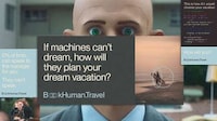 Human Travel Booking Ads Image 1