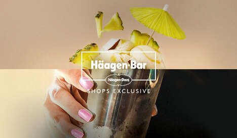Ice Cream Cocktail Pop-Ups