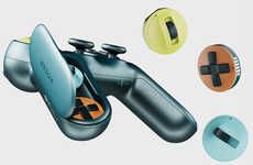 Interchangeable Component Game Controllers
