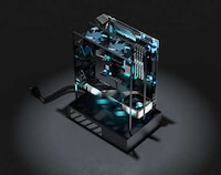 Transparent Sci-Fi PC Cases