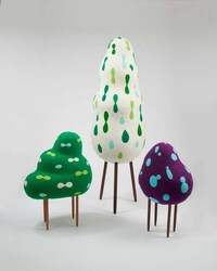 Candy-Colored Bronze Sculptures