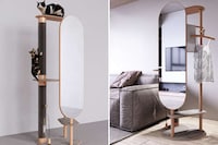 Full-Length Mirror Cat Towers