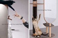 Full-Length Mirror Cat Towers Image 5