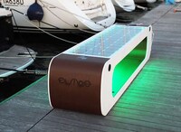 Tech-Enriched Park Benches