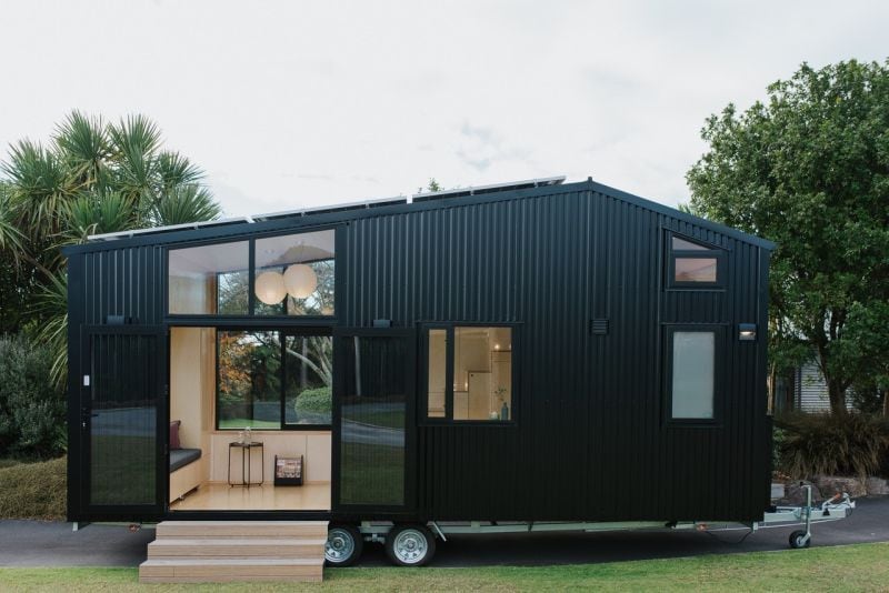 Net-Zero Emissions Tiny Homes