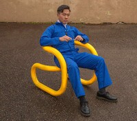 Tubular Looped Chairs Image 3