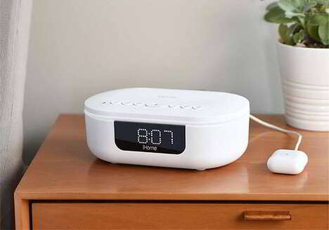 UV-C Sanitizer Technology Clocks