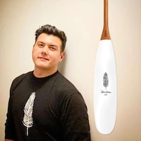 Indigenous-Designed Canoe Paddle Collections Image 3