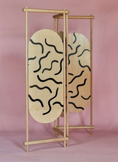 Simplistic Patterned Room Dividers