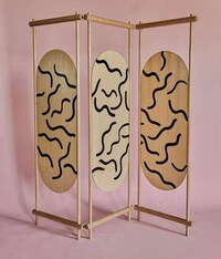 Simplistic Patterned Room Dividers Image 2