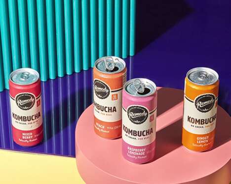 Free-From Kombucha Beverages