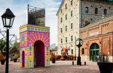 Giant Artful Pavilion Installations