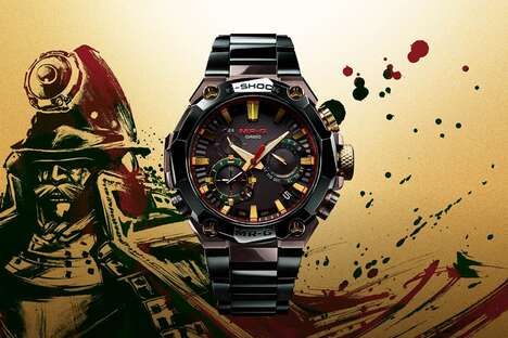 Luxe Samurai-Inspired Timepieces