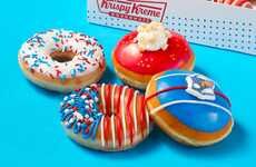 Stars-and-Stripes Doughnuts