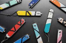 Artistically Enhanced Pocket Knives