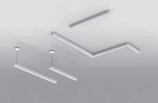 Linear Honeycomb Ceiling Lights