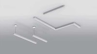 Linear Honeycomb Ceiling Lights Image 1