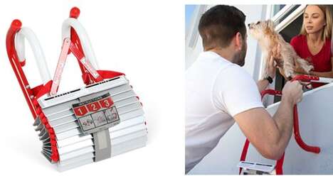Flame-Resistant Escape Ladders