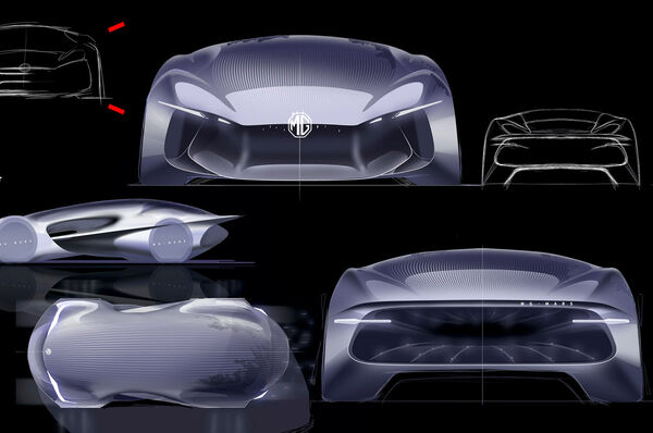 Organic Geometry Car Concepts Image 2