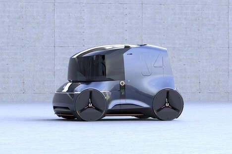 Autonomous Commuter Vehicle Designs : Honda Kei