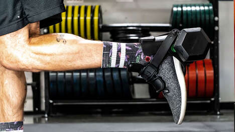 Dumbbell Workout Foot Attachments
