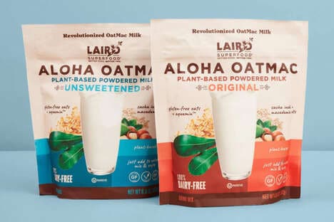 Plant-Based Powdered Milks
