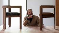 Symmetrical Wooden Chairs Image 2