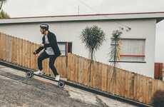 Performance-Focused Electric Skateboards