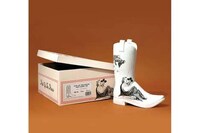 Cowboy Boot-Shaped Ceramic Vases Image 2