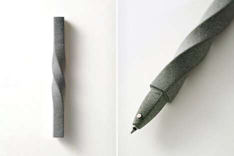Twisted 3D-Printed Pens