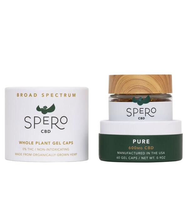 Rapid-Release CBD Capsules