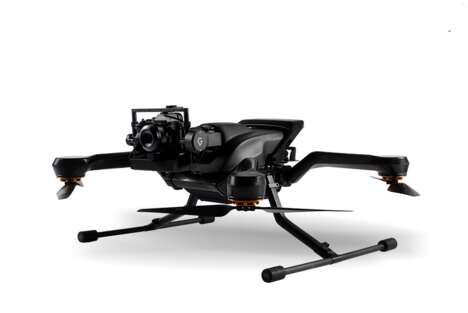 Unobstructed Camera Drones