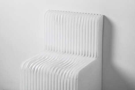 Shape-Molding Styrofoam Chairs