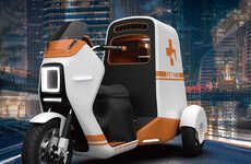Futuristic Urban Pet Ambulances