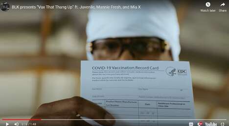 Vaccine-Encouraging Rap Campaigns