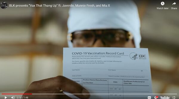 Vaccine-Encouraging Rap Campaigns