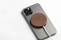 Leather-Made Magnetic Charger Covers Image 2