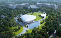 Floating Cloud-Inspired Buildings Image 2