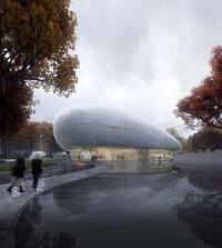 Floating Cloud-Inspired Buildings Image 3