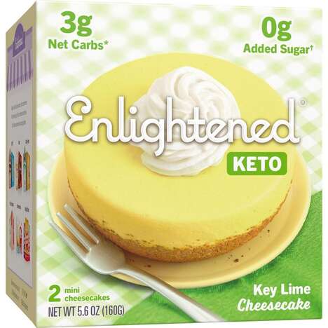 Zesty Keto Cheesecakes