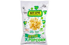 Key Lime Popcorn Snacks