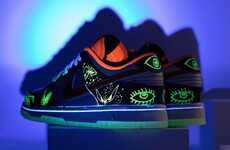 Glowing Detailed Halloween Sneakers