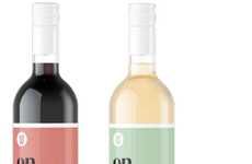 Health-Conscious Wine Labels