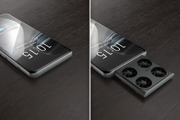 Camera Drone-Equipped Smartphones
