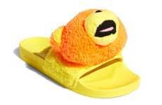 Plush Toy Slide Sandals