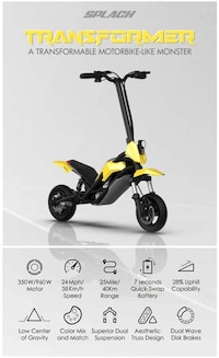 Motorbike-Inspired Electric Scooters Image 2