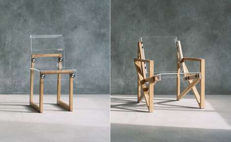 Illusory Multi-Material Chairs