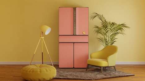 Interchangeable Finish Refrigerators